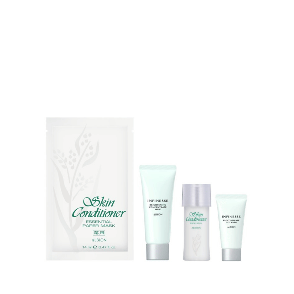 Receive 4-pc gift (worth $52) with $150 nett spend on ALBION (Gift with Purchase)