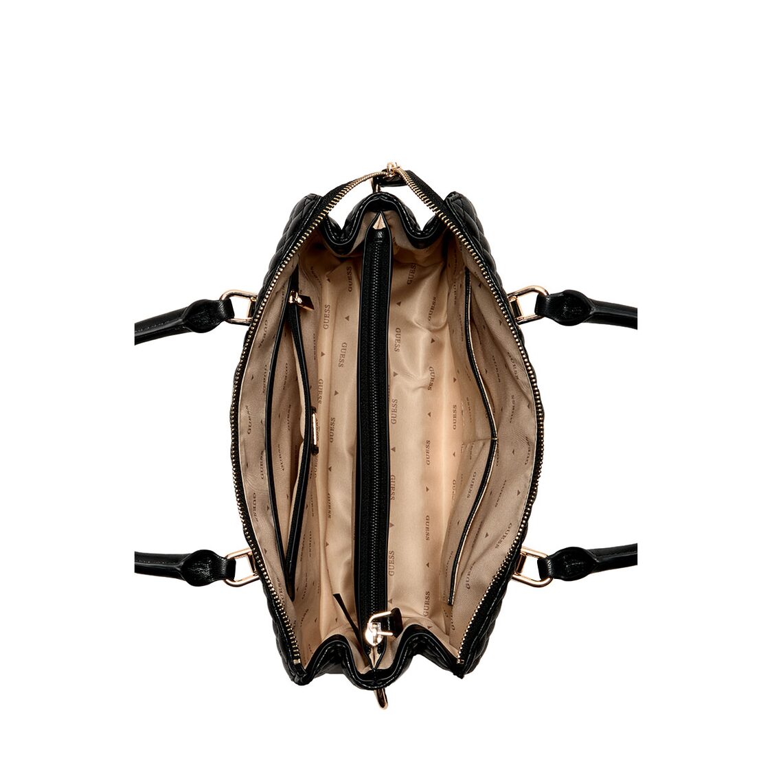 Guess Everlee Girlfriend Satchel - Black