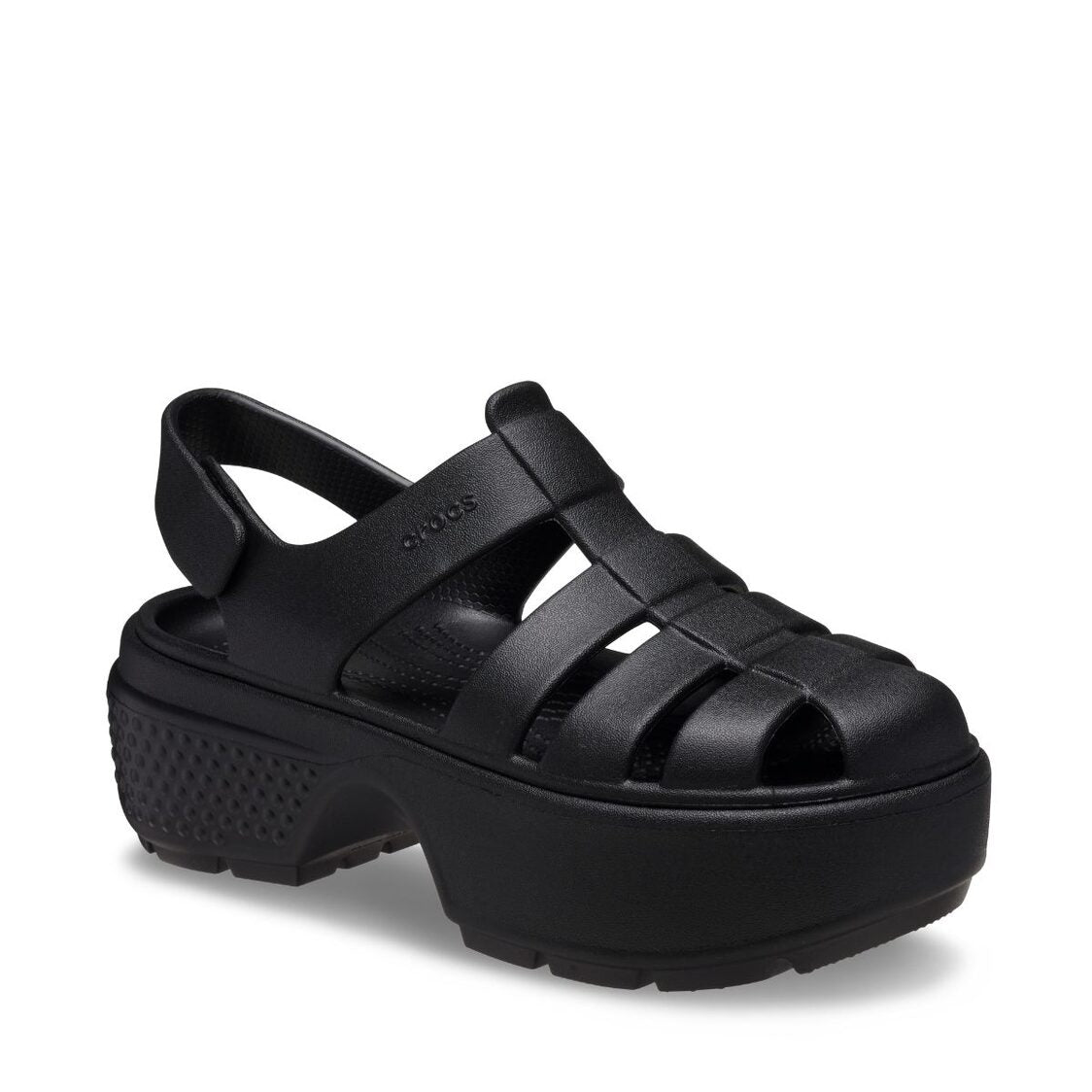Crocs Stomp Fisherman Sandal Black