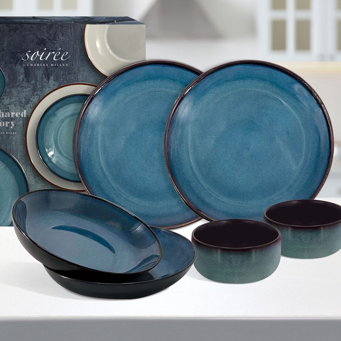 Soirée By Charles Millen 6pc Dining Set-Candere