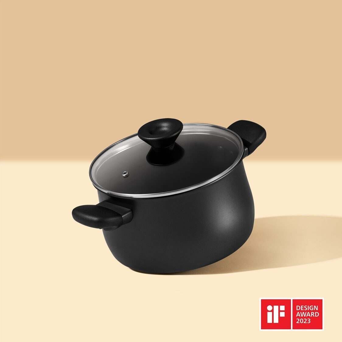 Meyer Midnight Nonstick Hard Anodized Covered Stockpot (Induction)