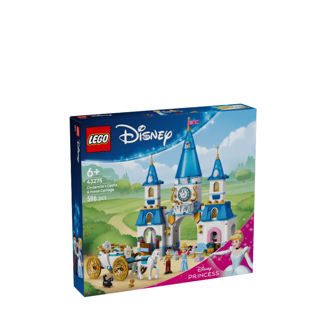 Lego Cinderella's Castle & Horse Carriage 43275