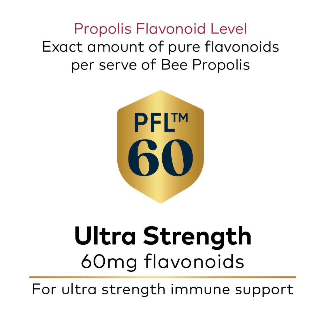 Comvita Propolis PFL60 Ultra Strength 60 Veg Capsules