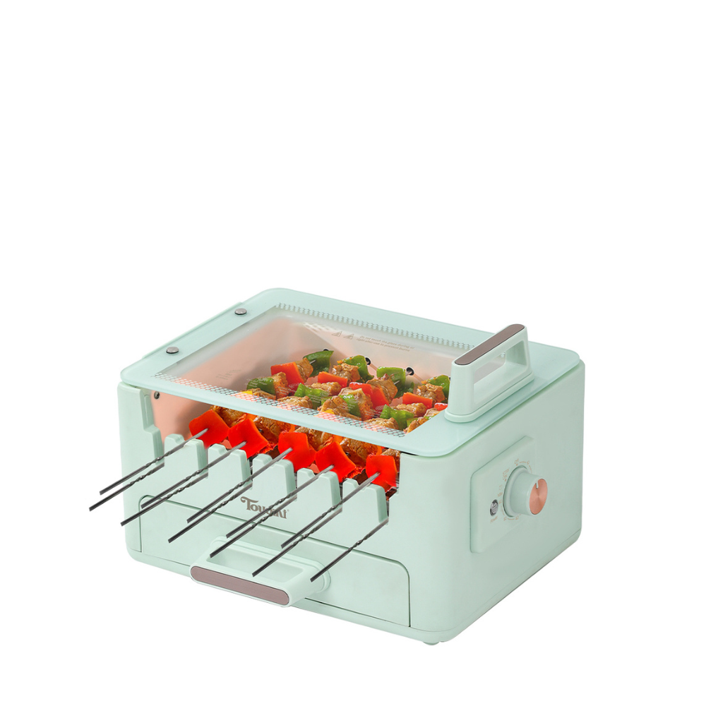 Toyomi 4-in-1 Rotating SkewerPro Grill