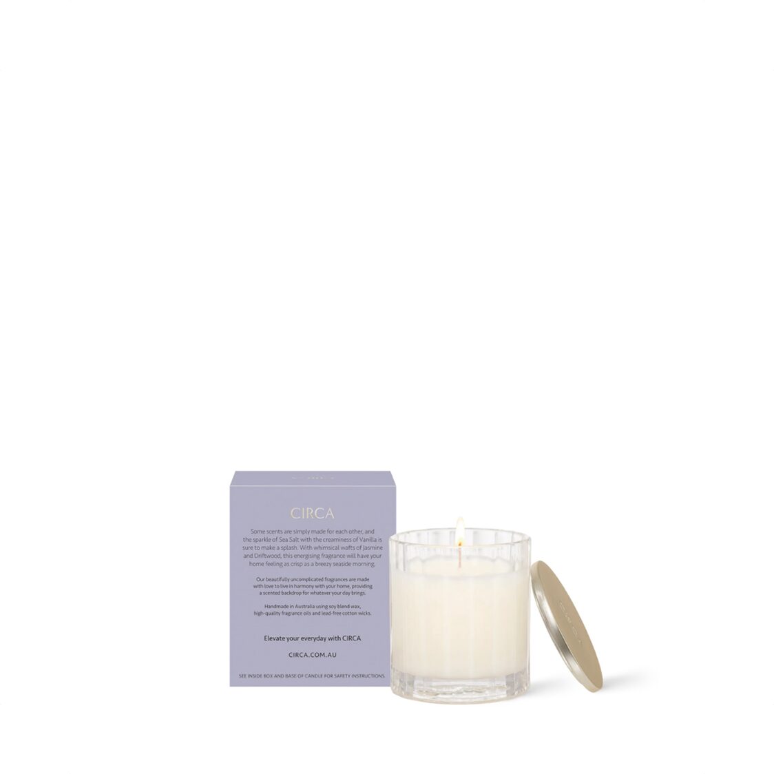 Circa Soy Candle - Sea Salt & Vanilla