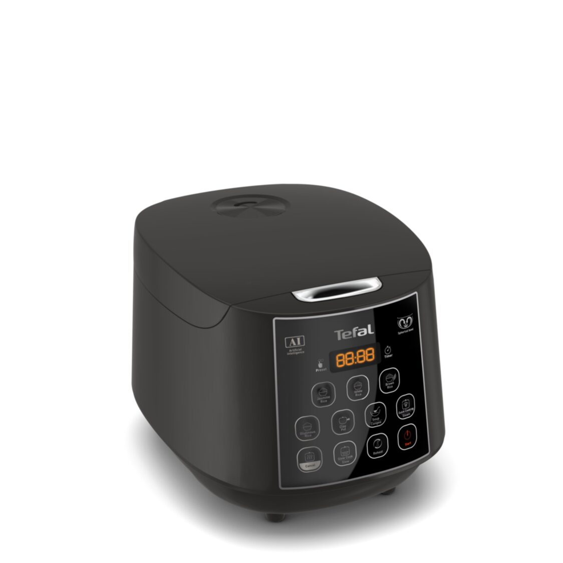 Tefal Easy Rice Plus Fuzzy Logic Spherical Rice Cooker 1.8L - RK736B