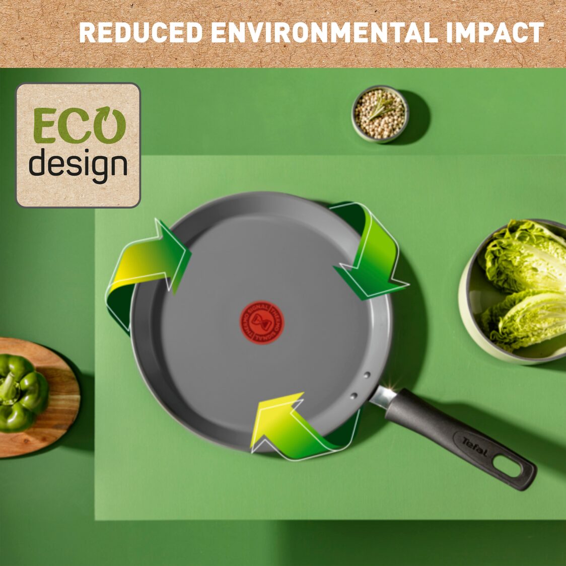 Tefal Renew IH Pancake Pan 25cm (C42538)