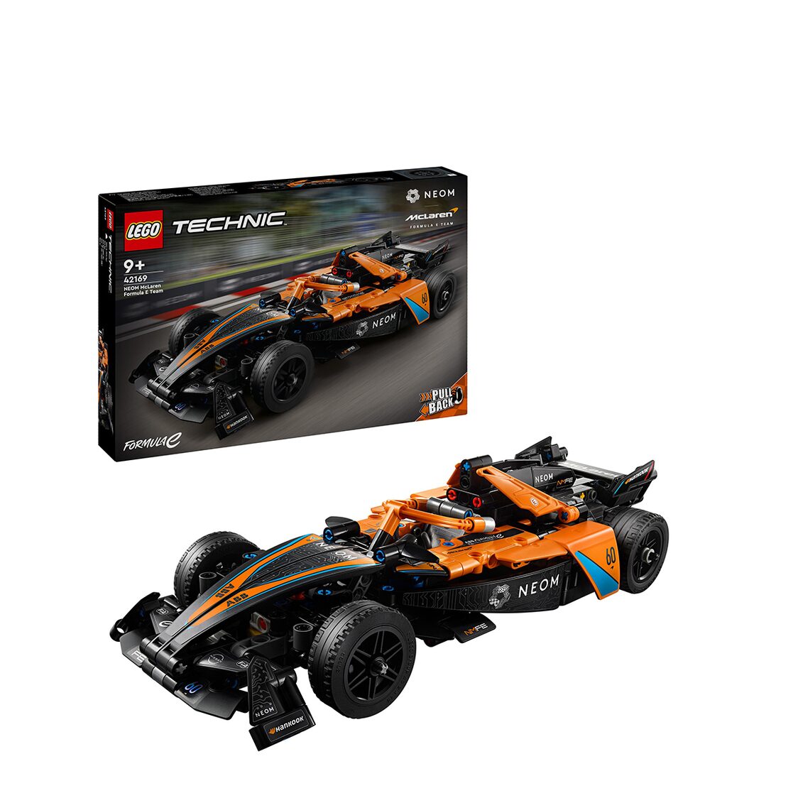 Lego Technic NEOM McLaren Formula E Race Car 42169
