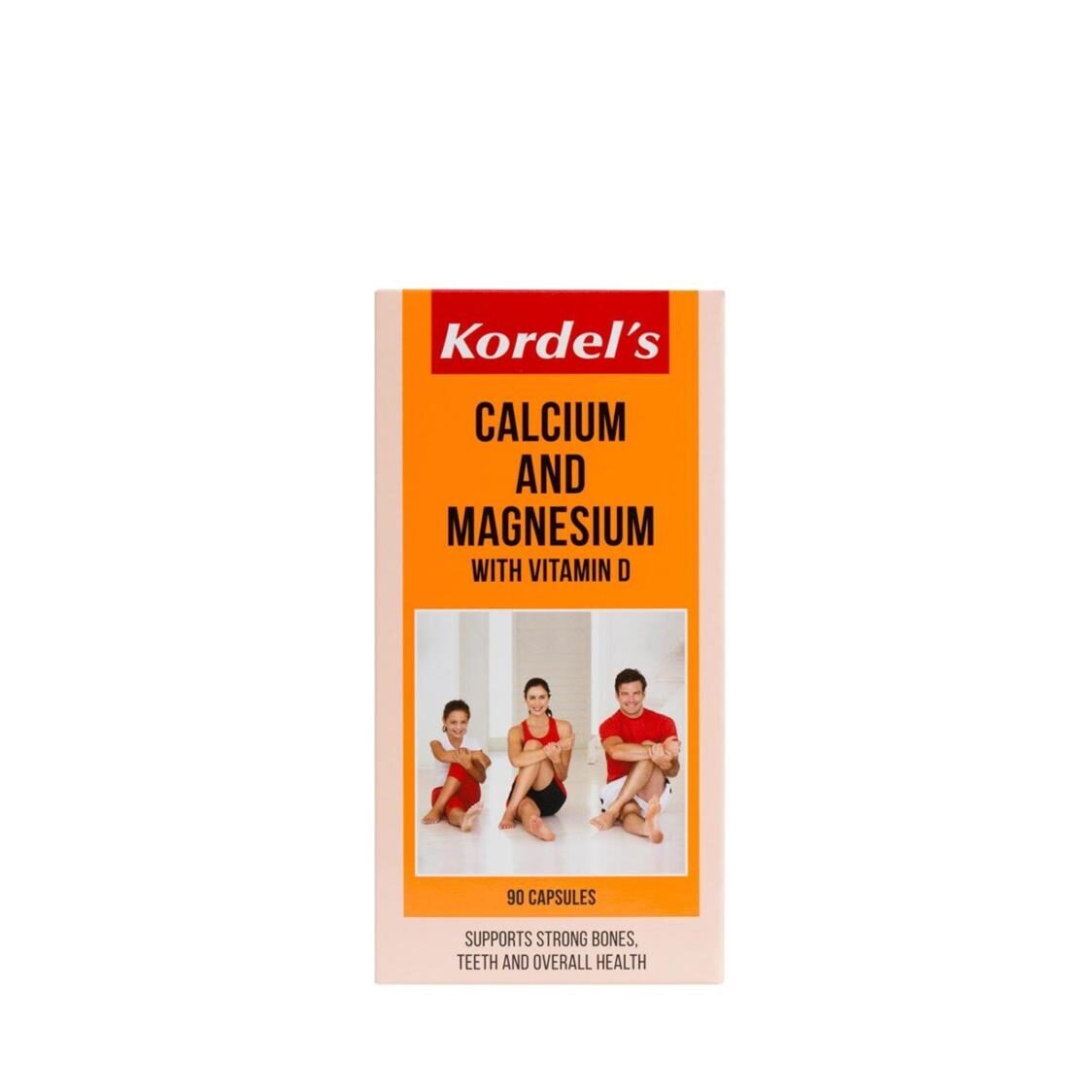 Kordel's Calcium & Magnesium + Vitamin D 90's
