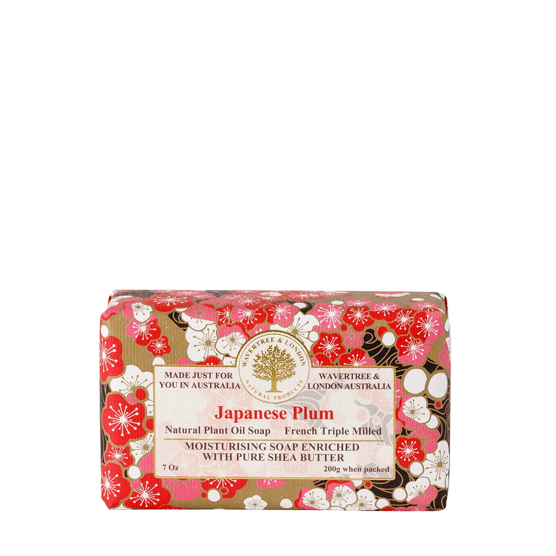 Wavertree & London Japanese Plum Soap Bar 200g