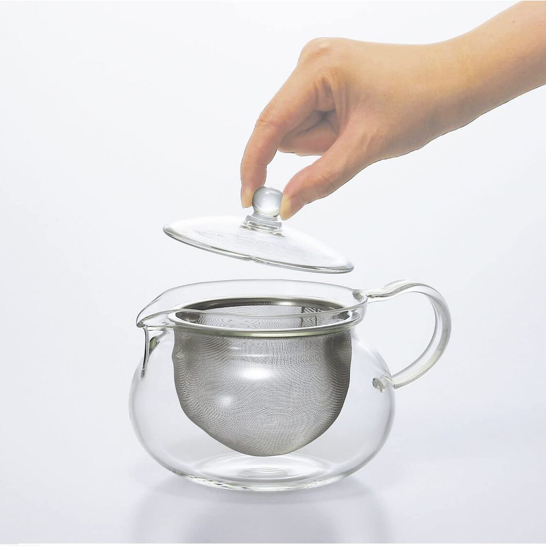 HARIO Cha Cha Kyusu "Maru" Tea Pot 700ml (CHJMN-70T)