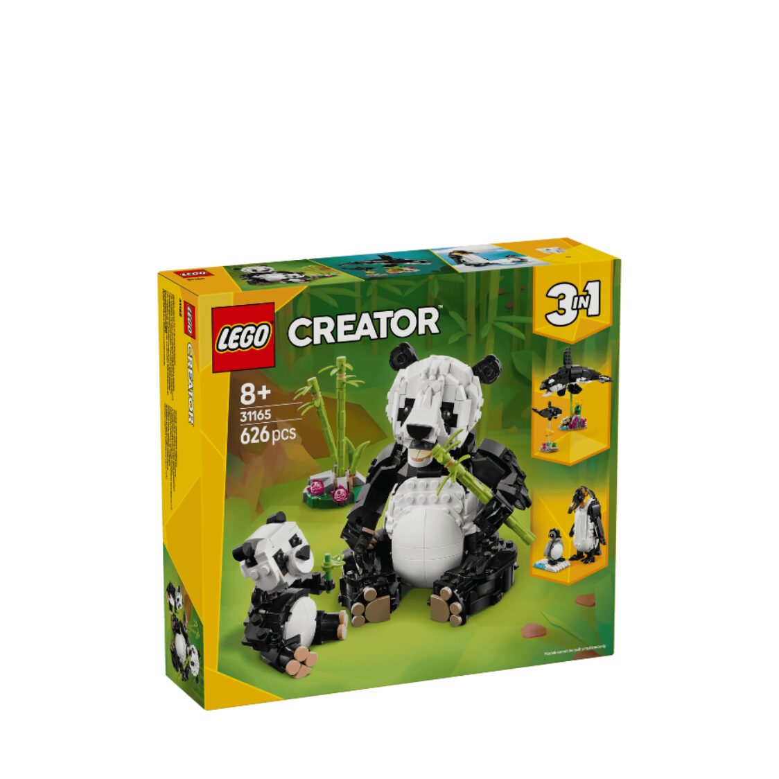 Lego Wild Animals: Panda Family 31165