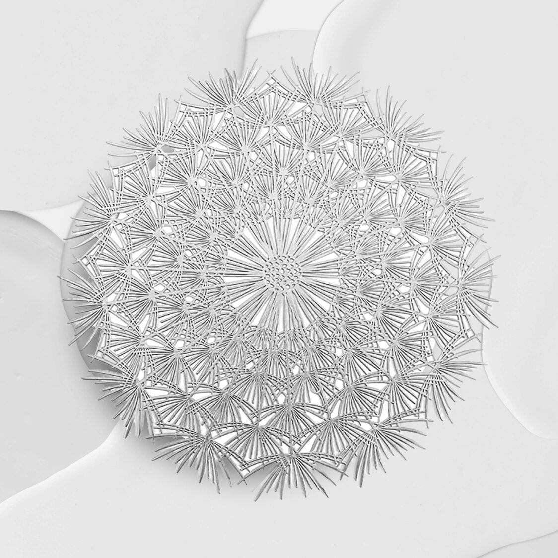 J. Rapee Zen Placemat Silver