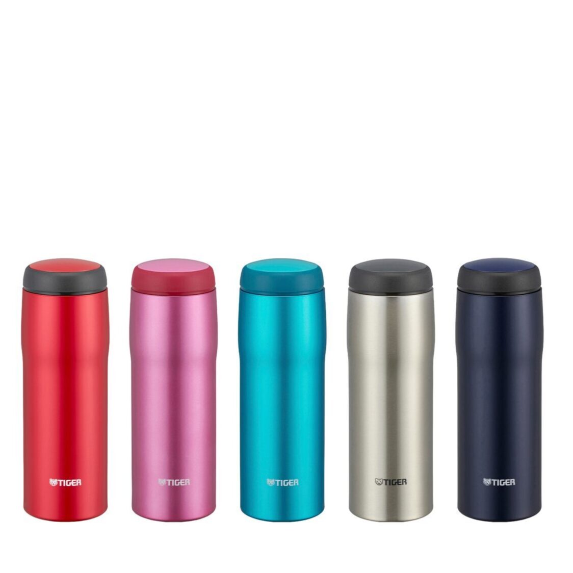 TIGER Double Stainless Steel Mug 480ml - Clear Stainless (MJA-B048 XC) (Purchase With Purchase)