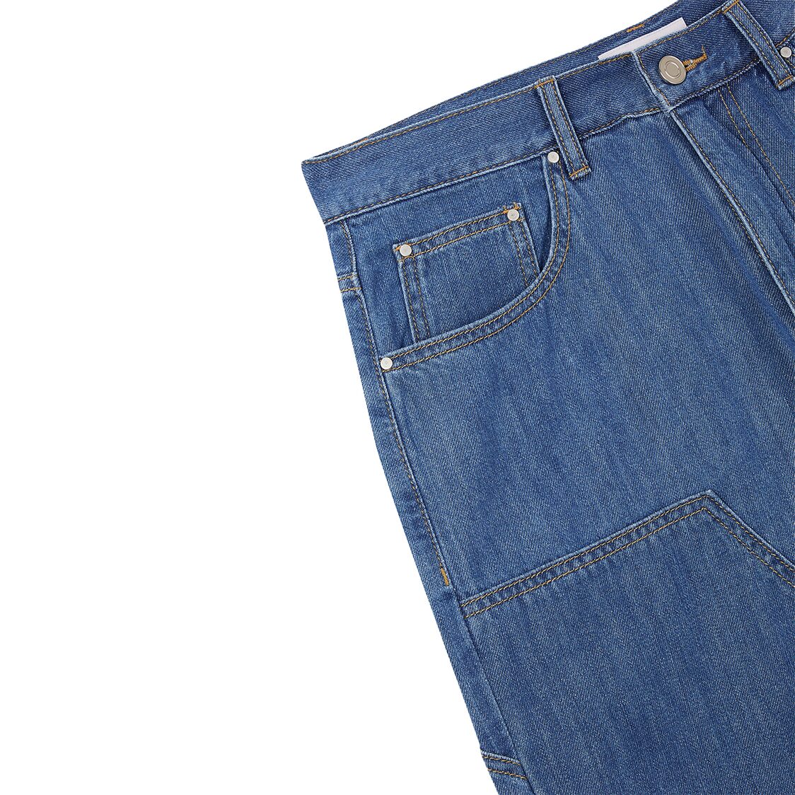 Studio Tomboy Double Knee Half Denim