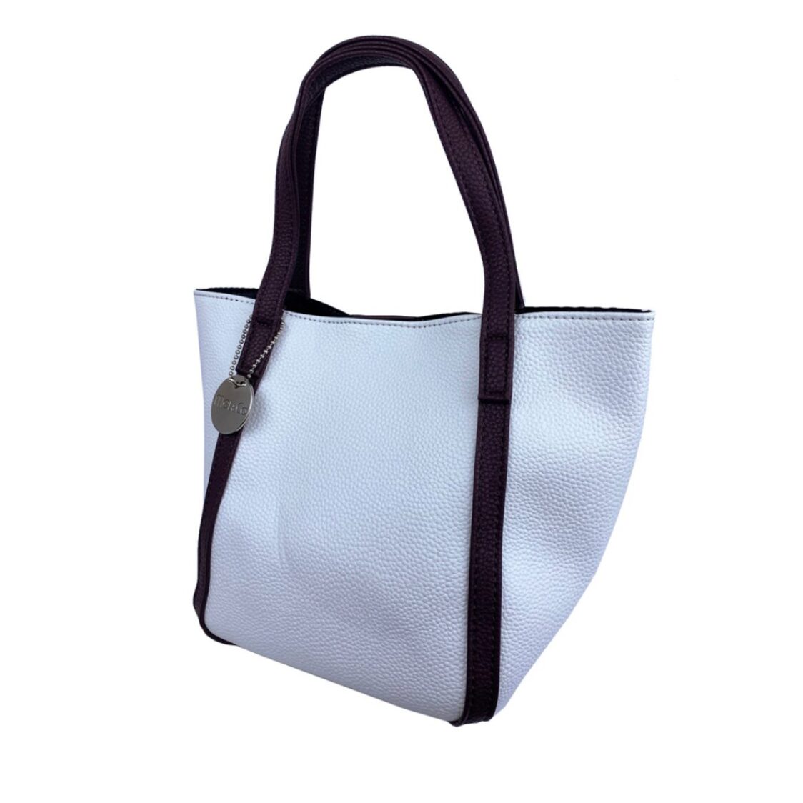 Mel&Co Small Hand Carry Round Bag