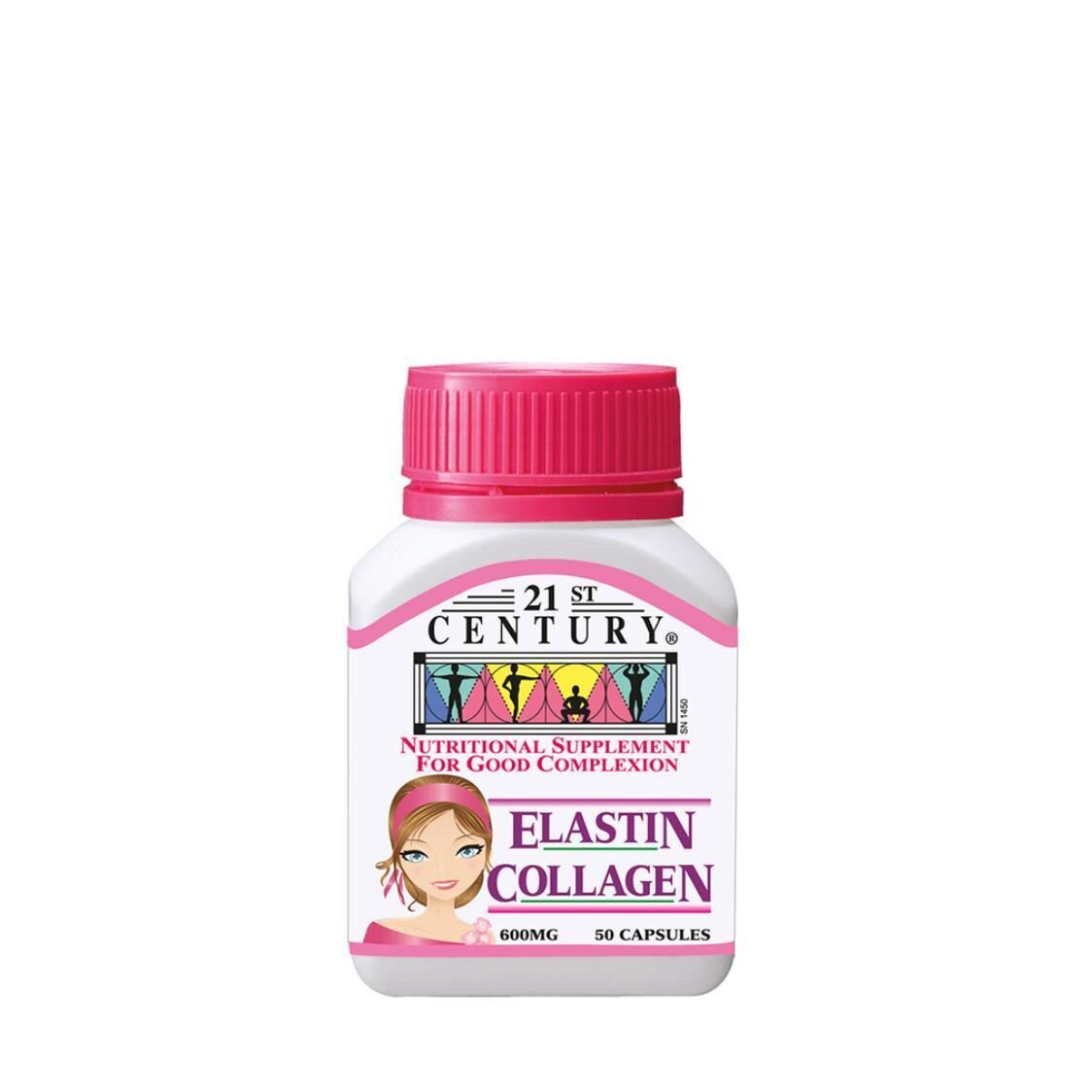21st Century Elastin Collagen 600mg 50s - Metro Singapore Departmental Store - Celebrating 69 Years in SG
