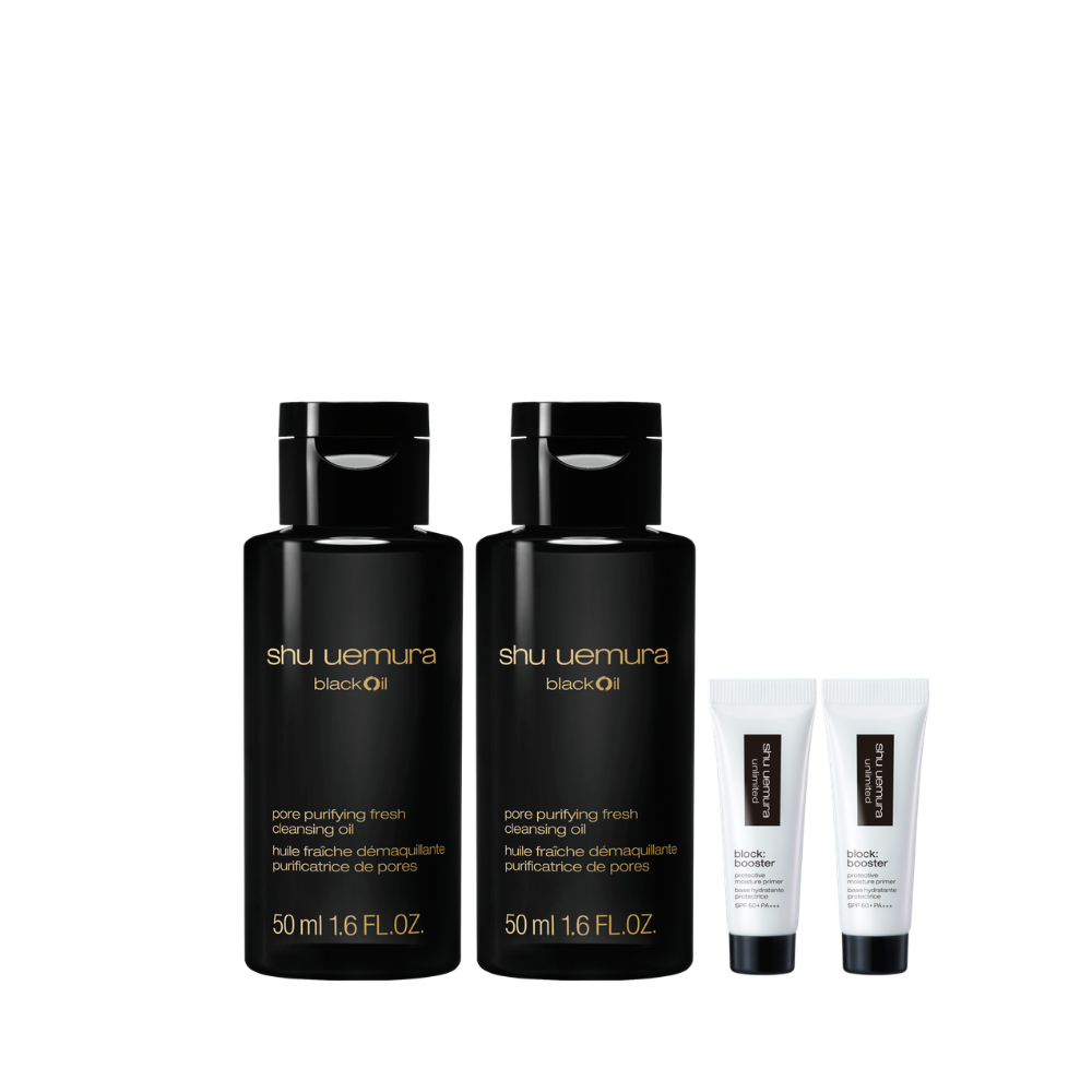 Receive 4-pc gift (worth $132) with $230 nett spend on Shu Uemura (Gift with Purchase)