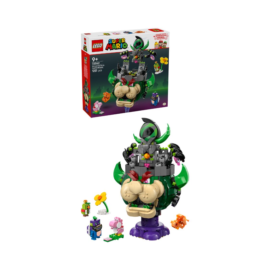 Lego Prince Florian & Castle Bowser 72042