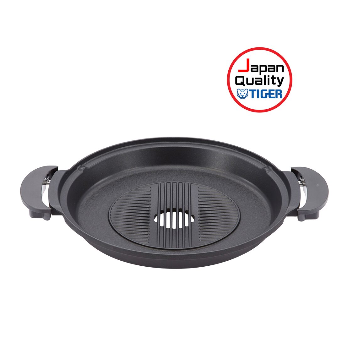 TIGER 5L Electric Steamboat + Grooved Griddle Pan Set (CQD-B10S & CQD-N01S)