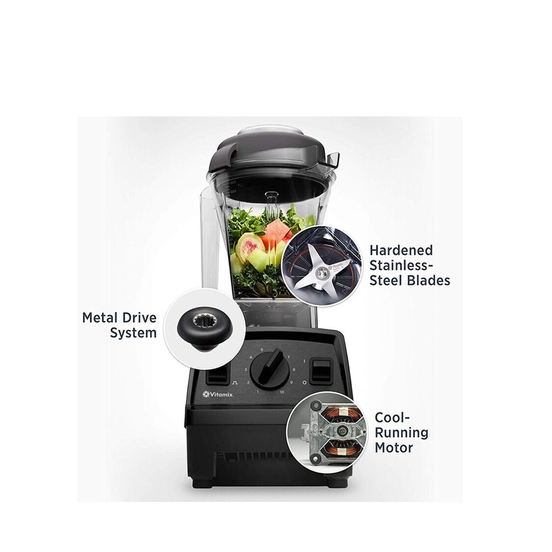 Vitamix Explorian Series E310 Blender - Black (VTMX658600)