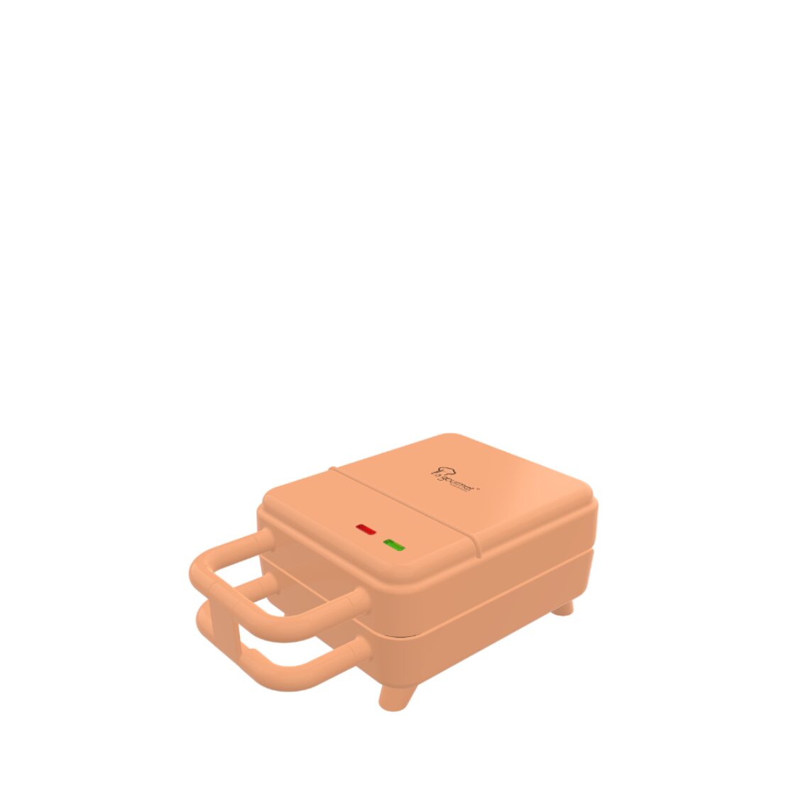 La Gourmet Peach Fuzz Sandwich & Waffle Maker LGELSW421371