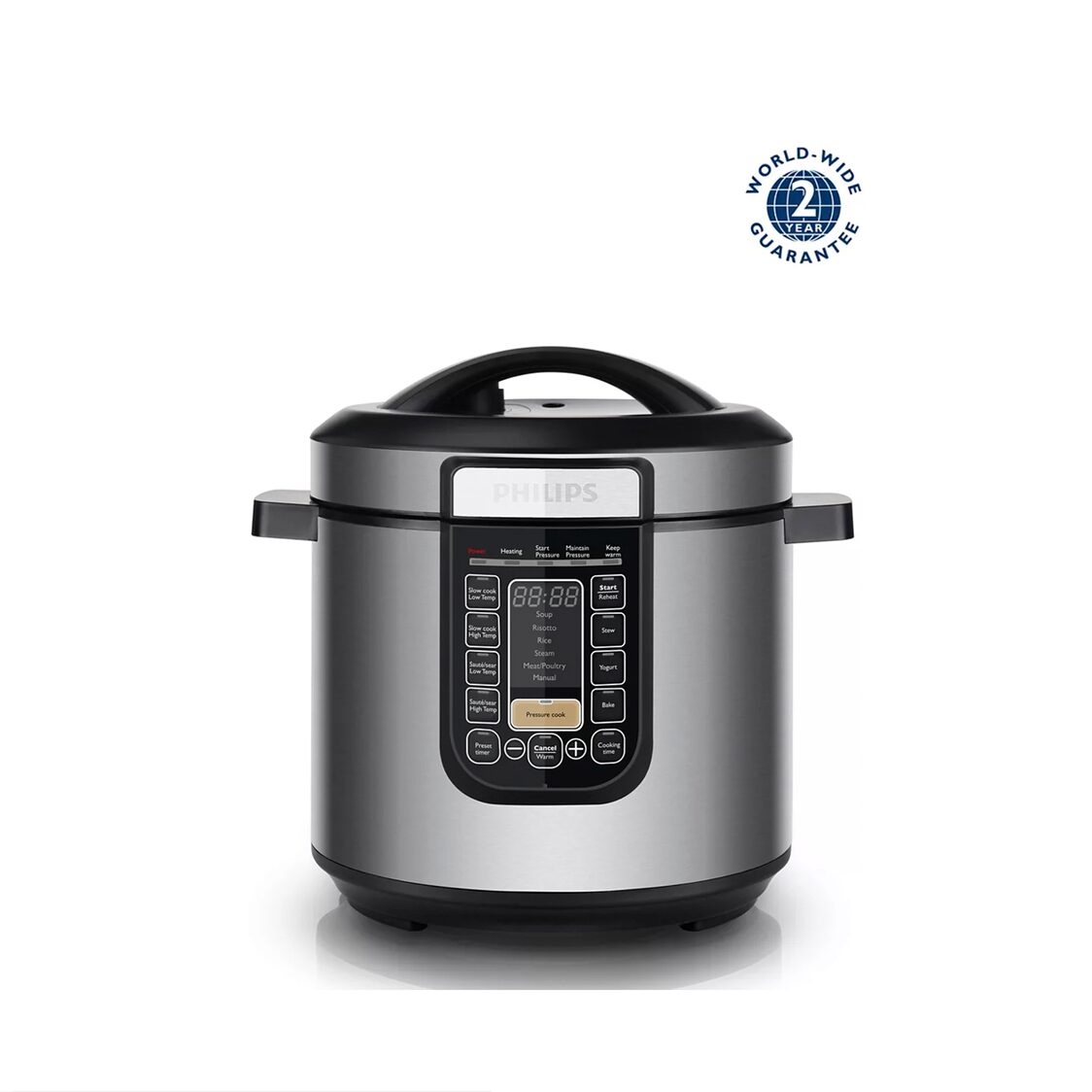 Philips Viva 6L All in One Multi Cooker With S/Steel Inner Pot (HD2237/73)