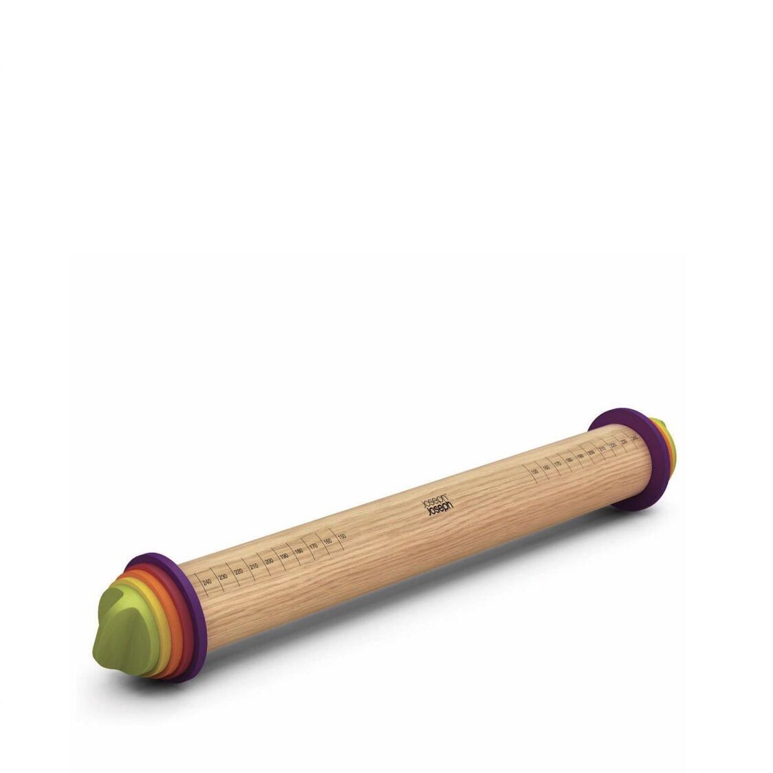 Joseph Joseph Adjustable Rolling Pin With Removable 4 Measuring Discs