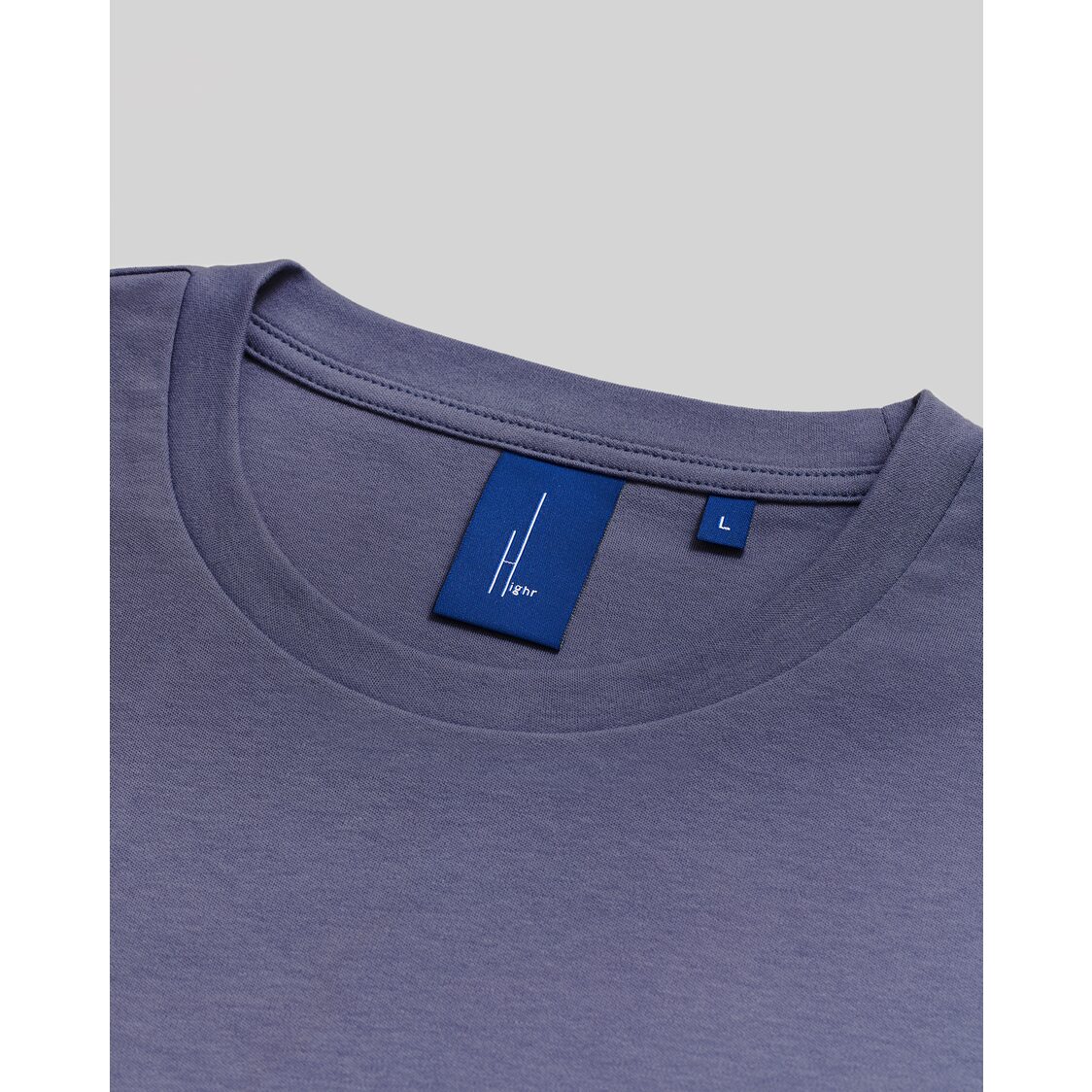 Highr Pima Cotton Tee Purple