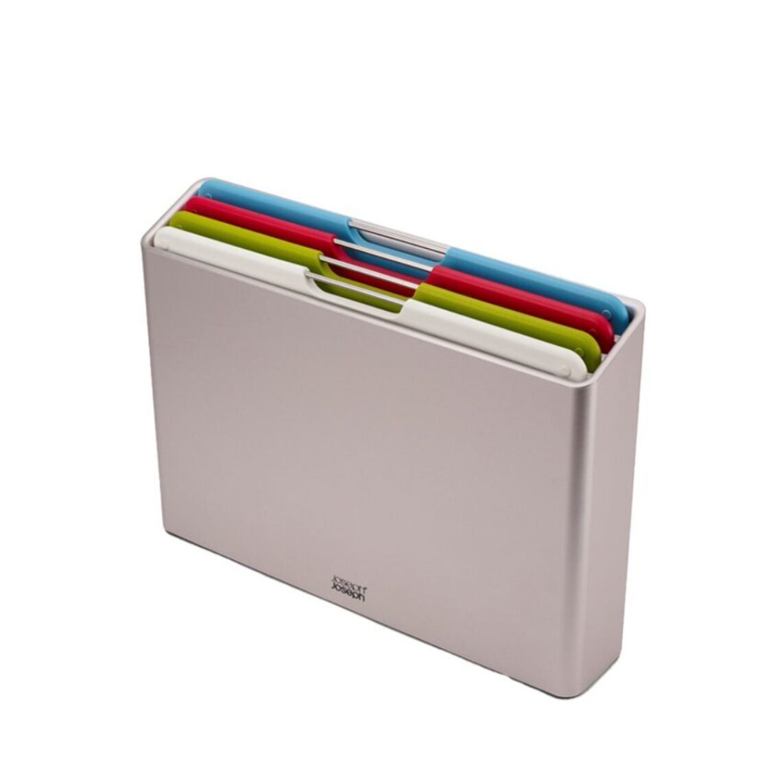 Joseph Joseph Folio 4pcs Plastic Chopping Board Set (Large) - Graphite/Silver