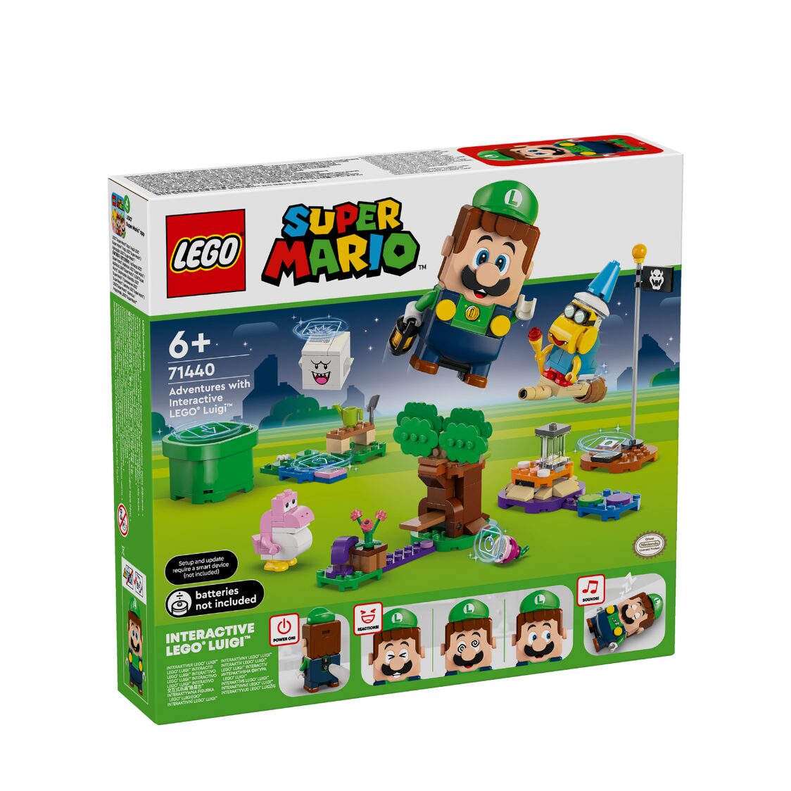 Lego Adventures with Interactive Lego Luigi™ 71440