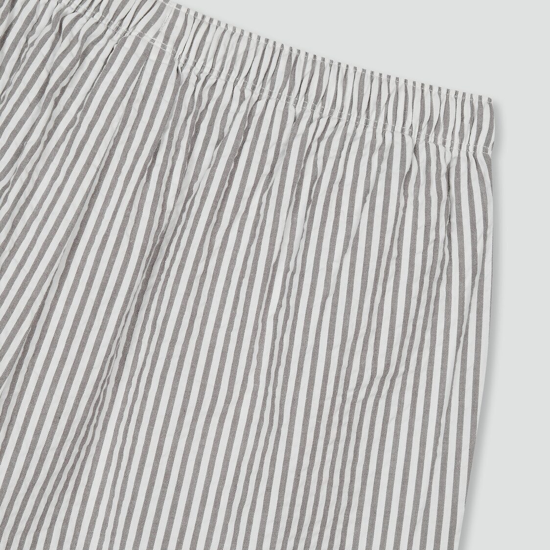 Jaju Women Cotton Seersucker Lounge Pants Dark Grey