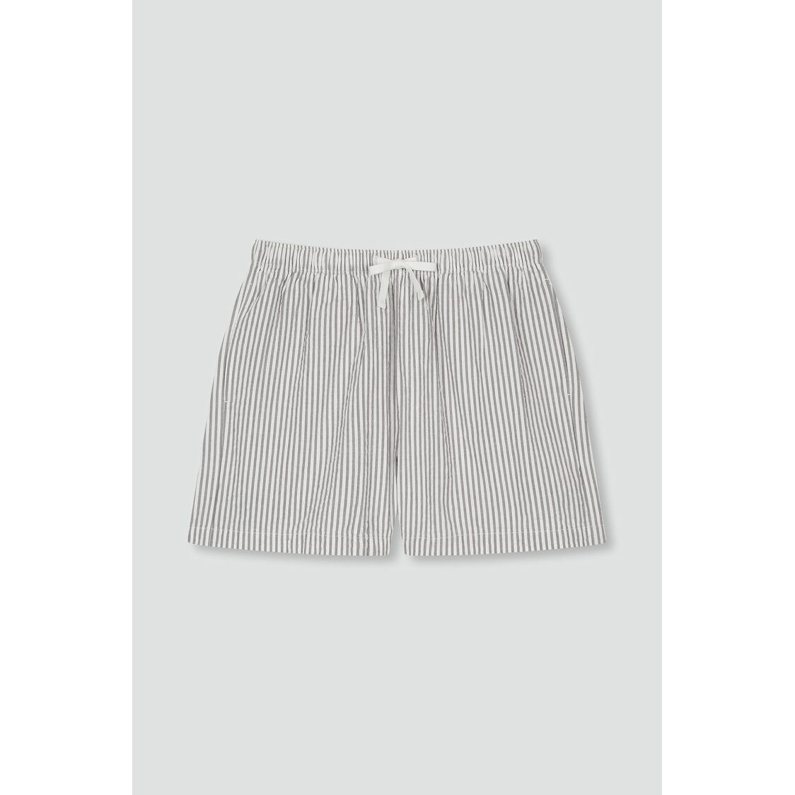 Jaju Women Cotton Seersucker Lounge Pants Dark Grey