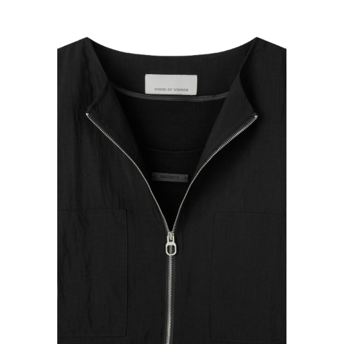 Voice Of Voices Layered Sleeveless Dress Black