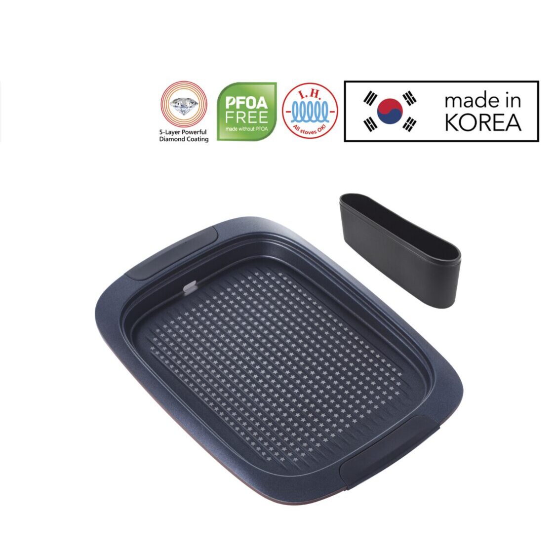 HAPPYCALL IH Diamond Korean BBQ Grill Pan (3005-0007)