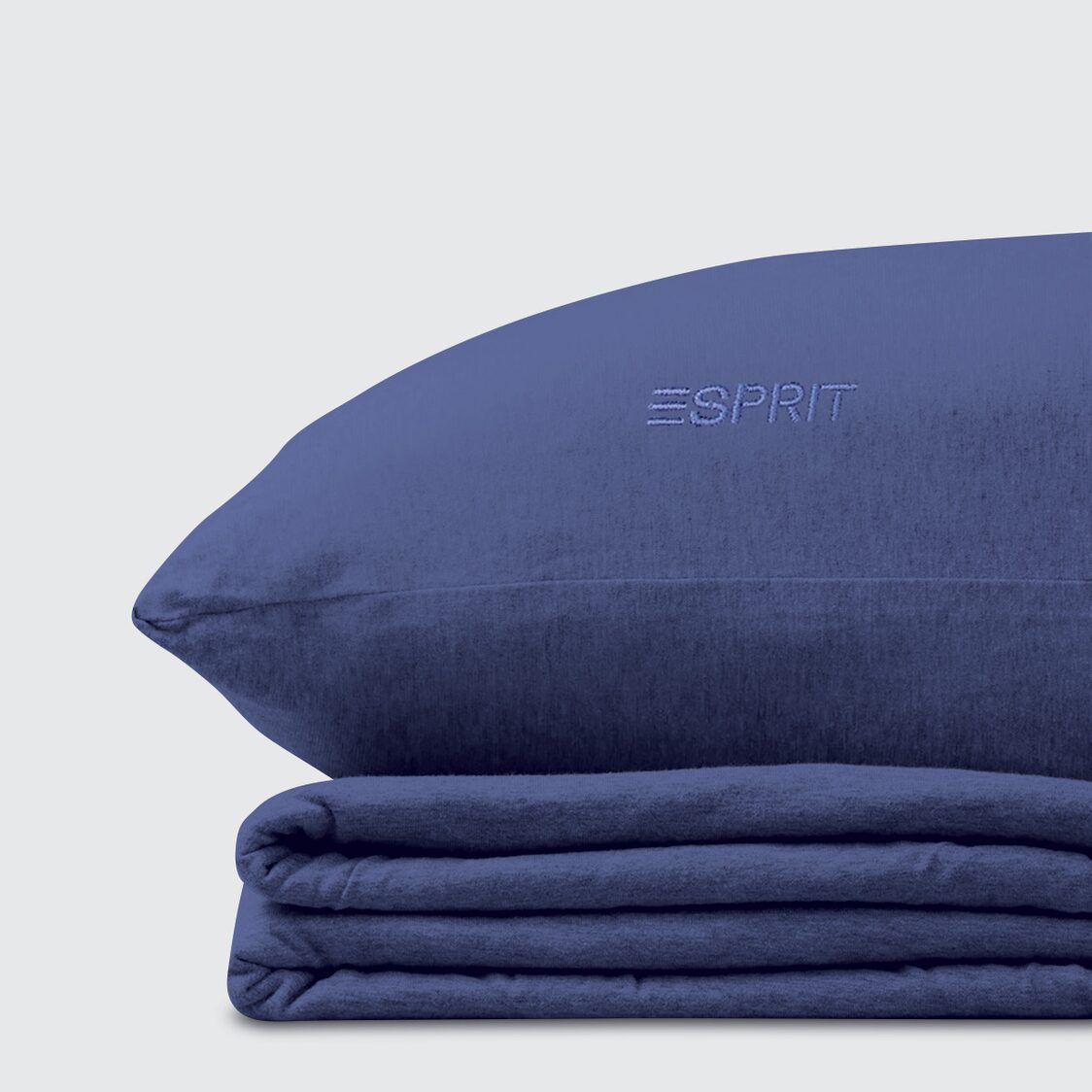 Esprit Jersey Collection 100% Super Combed Cotton Fitted Sheet EJ02 - Jean(Navy)