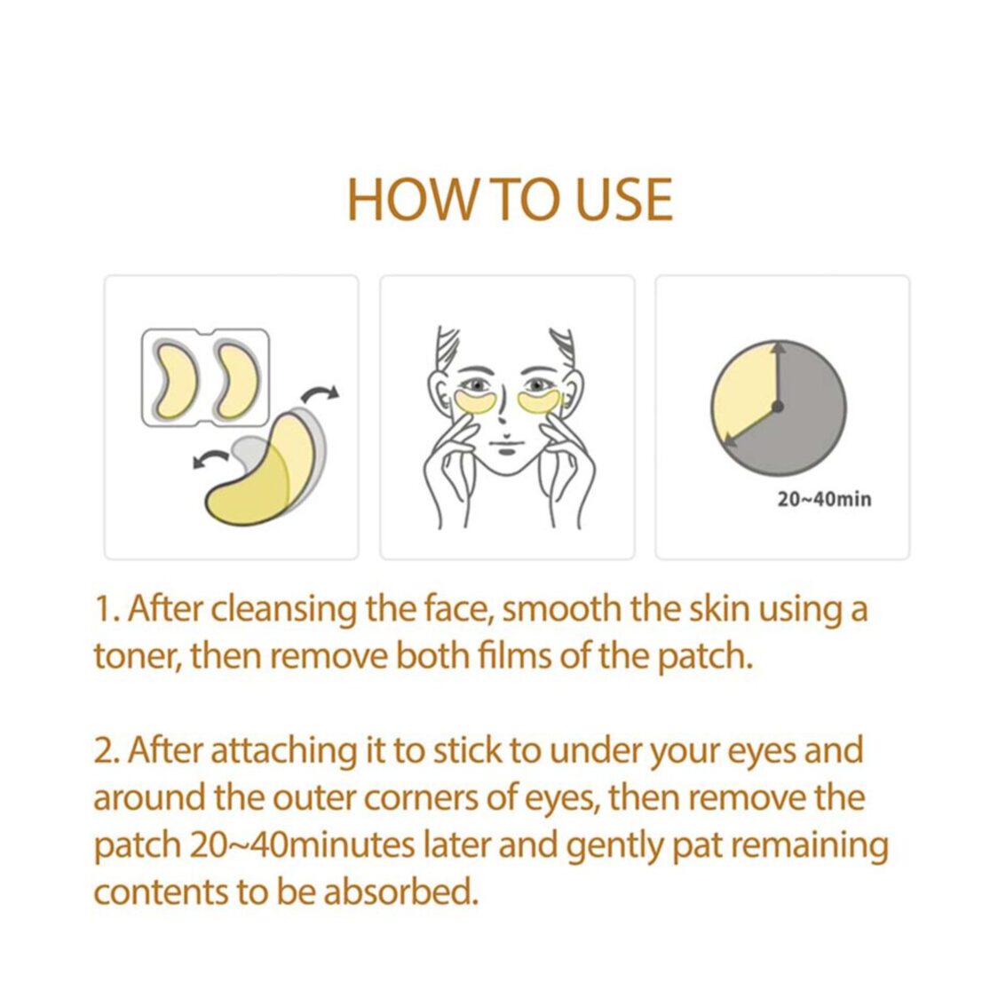 Mediheal E.G.T Essence Gel Eyefill Patch 5pcs 155073