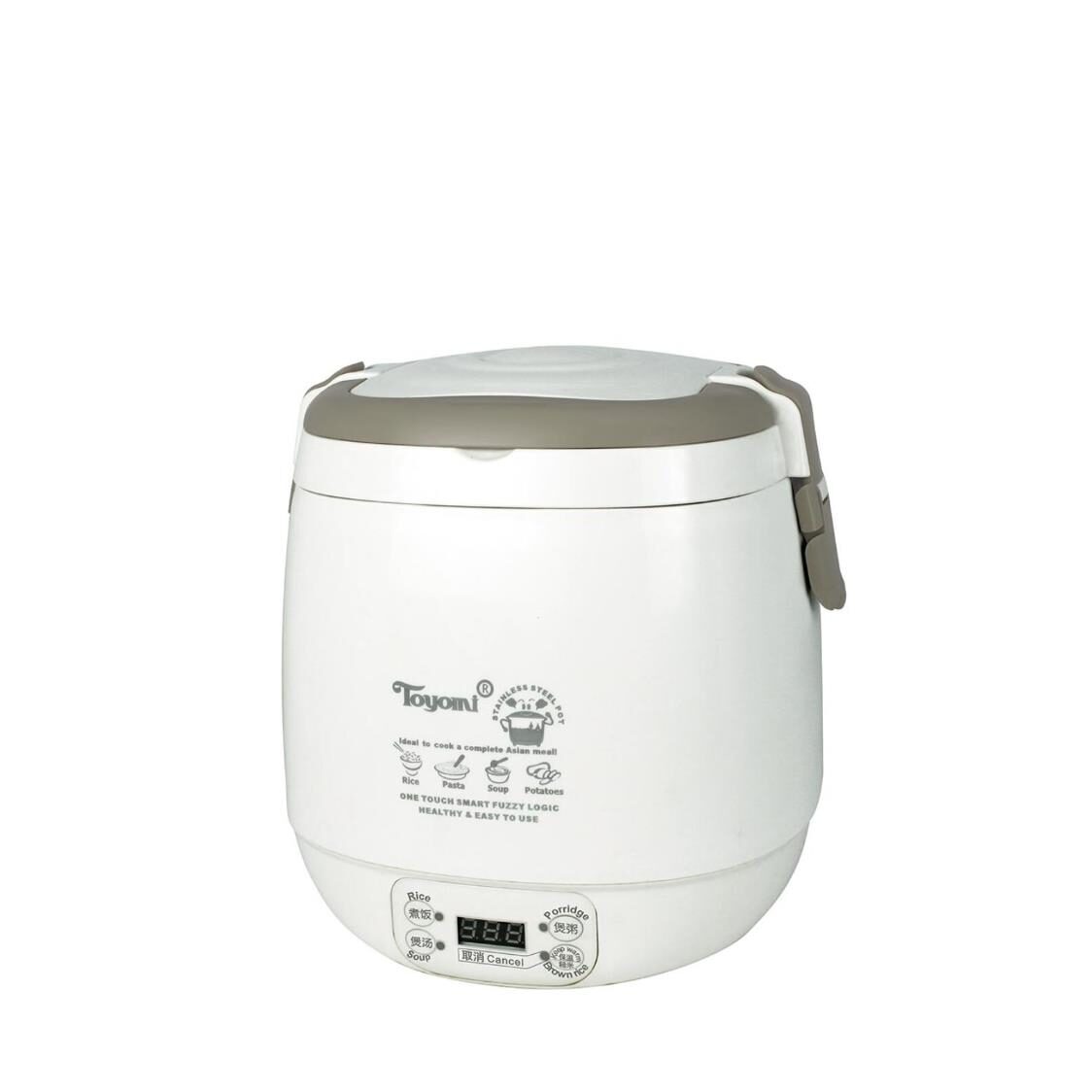 Toyomi Mini Rice Cooker With Duo Pots 0.6L (RC818)