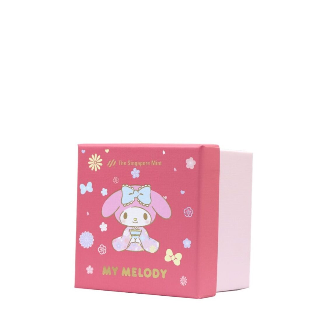 The Singapore Mint Sanrio My Melody Showa Collection 24K Gold Foil Mini Figure