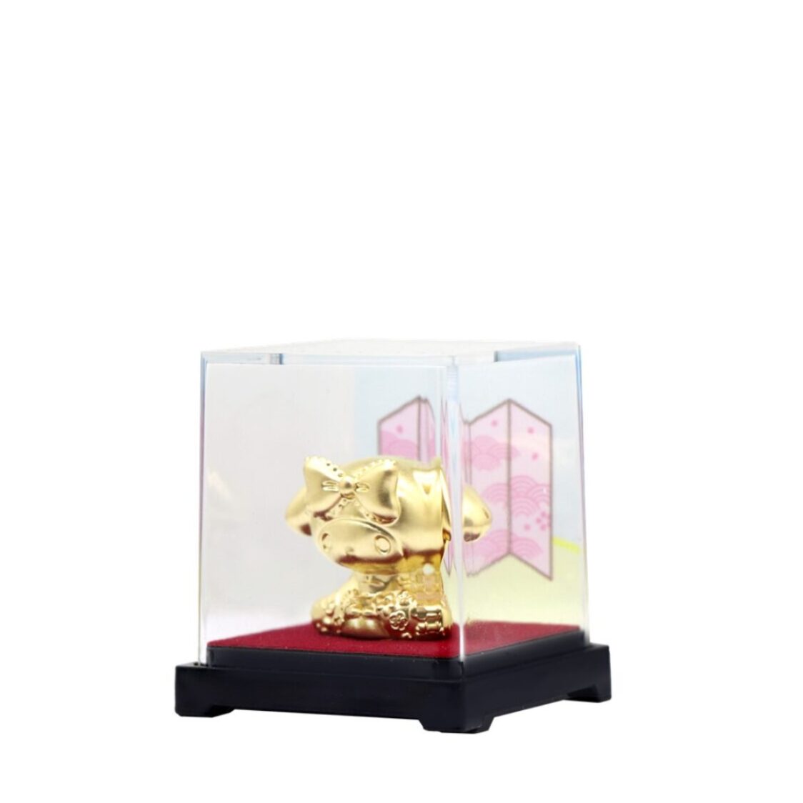 The Singapore Mint Sanrio My Melody Showa Collection 24K Gold Foil Mini Figure