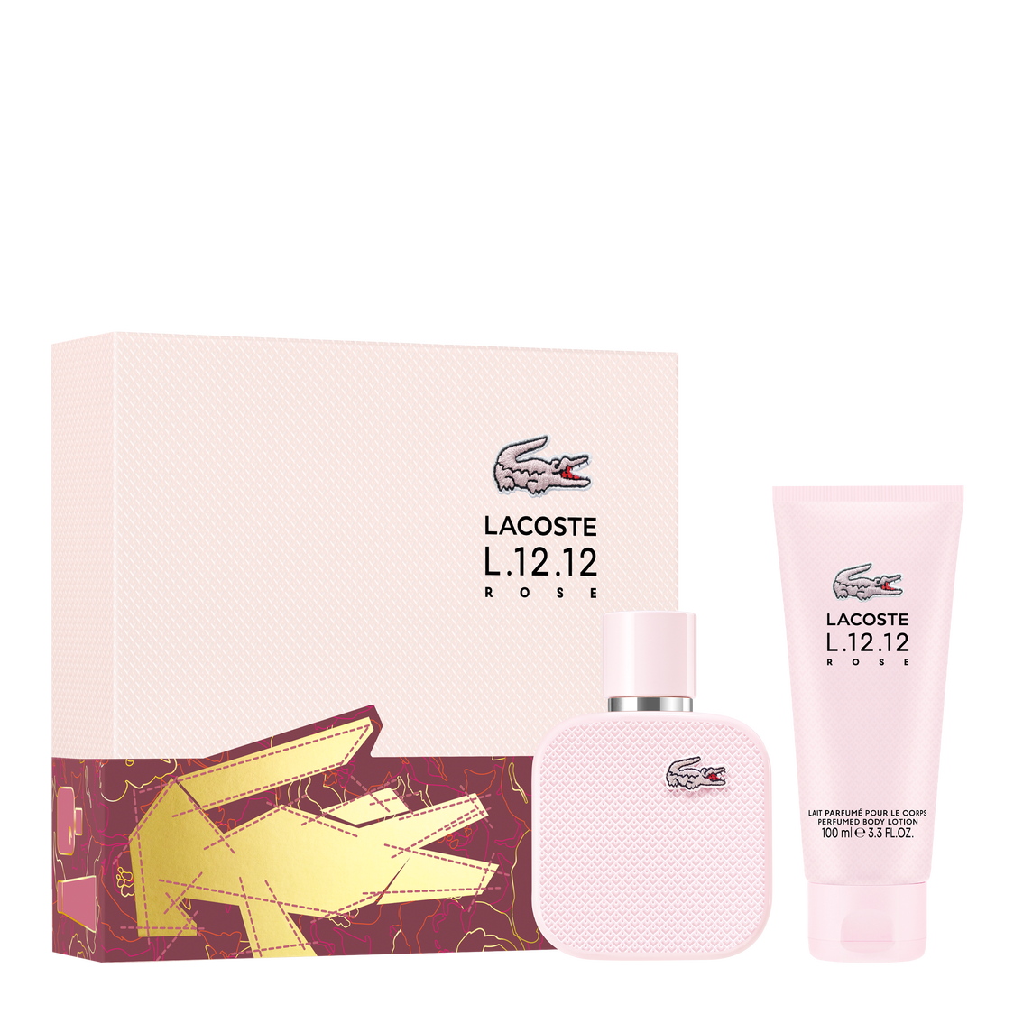 Lacoste L.12.12. Rose EDP 2pc Gift Set