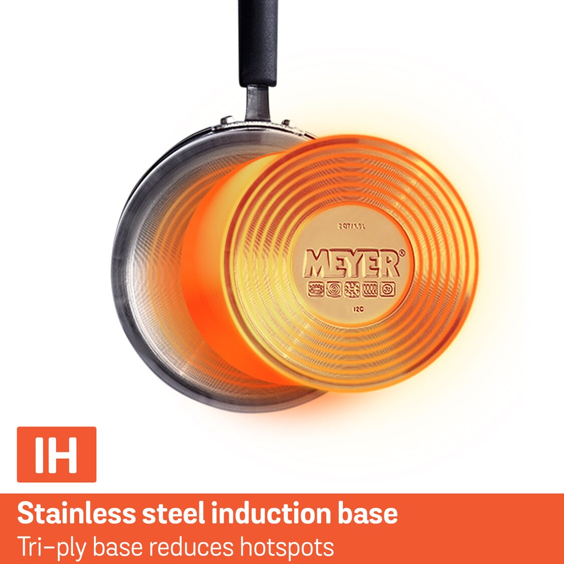 Meyer Centennial Stainless Steel Covered Saucepan (Induction)