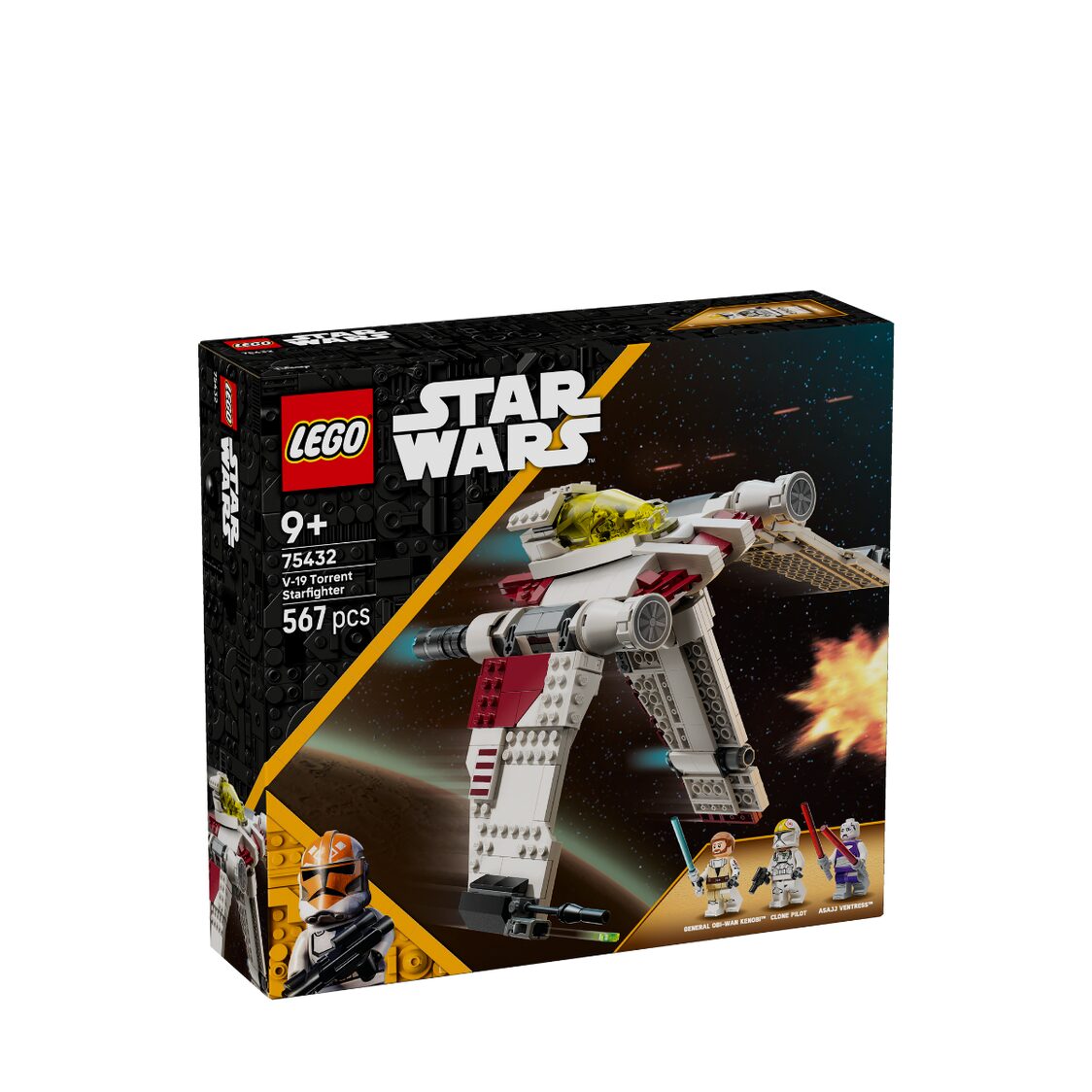 Lego V-19 Torrent Starfighter 75432