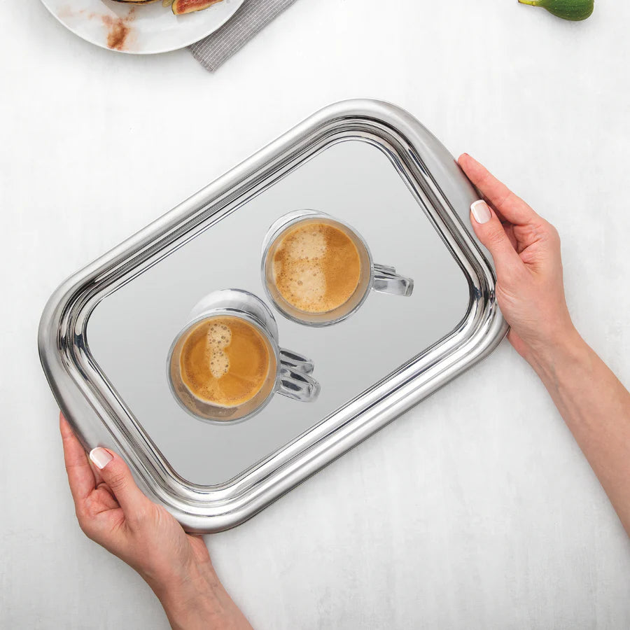 Tramontina 39cm Stainless Steel Rectangular Tray - Cosmos