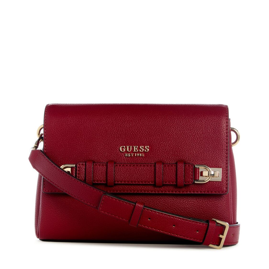 Guess Gregoria Flap Crossbody - Red