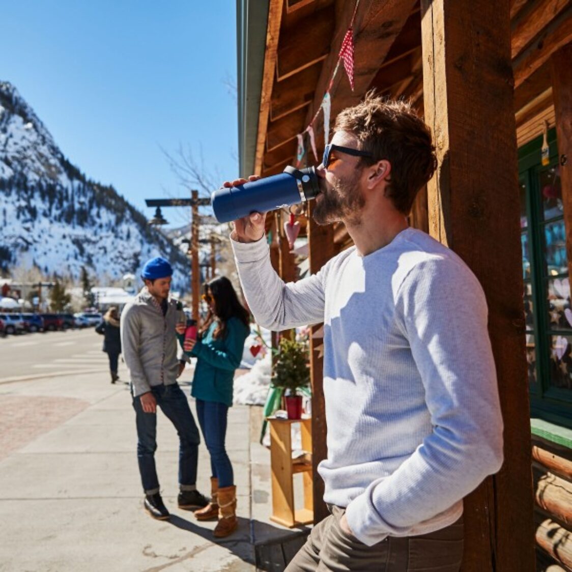 Hydro Flask Wide Mouth Flex Sip Lid 20oz/591ml Stone