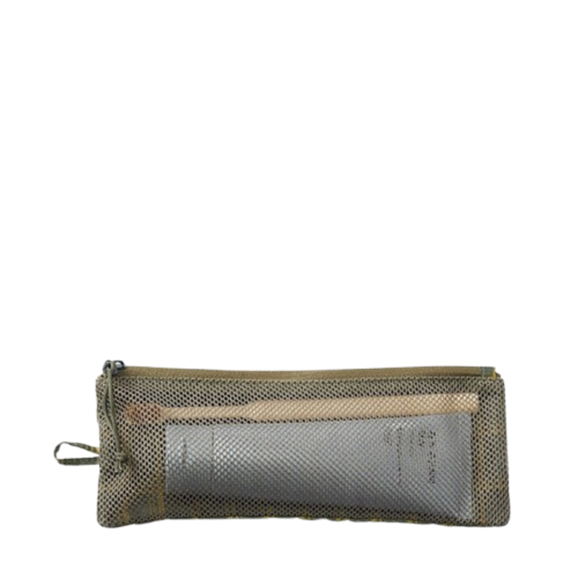 Jaju Ultralight Mesh Double Storage Pouch Khaki