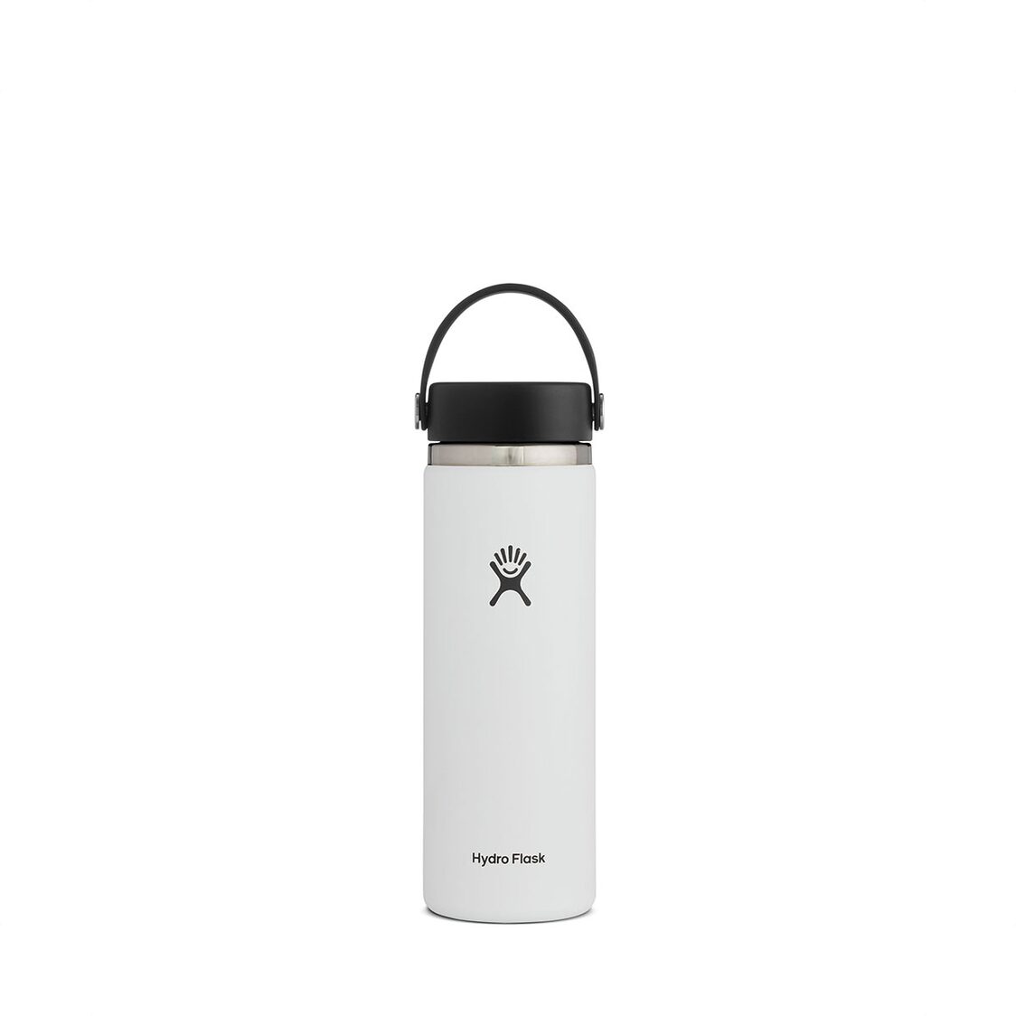 Hydro Flask Wide Mouth Flex Cap White