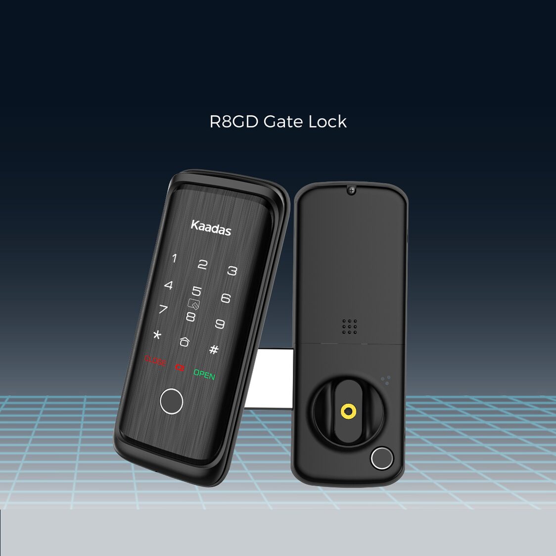 Kaadas K9 - 5W Copper + R8GD Lock Black Bundle