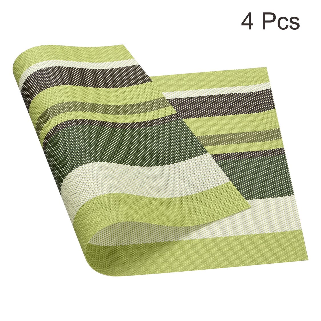 J. Rapee Stripes Placemat Lime